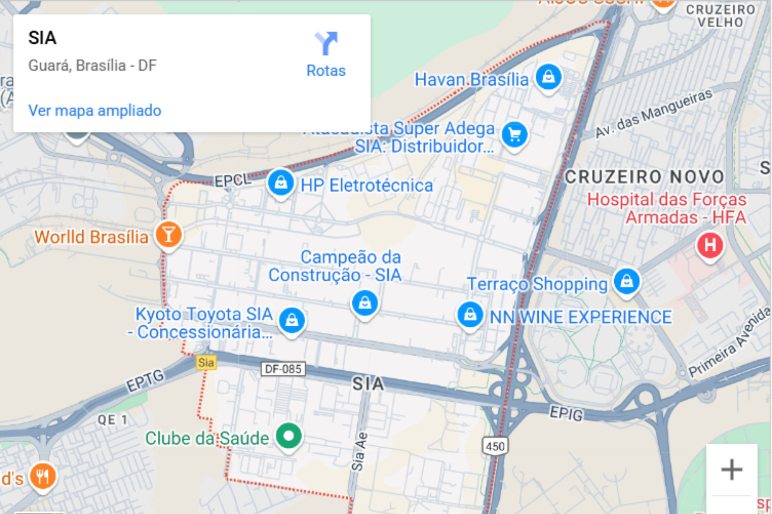 local do sia